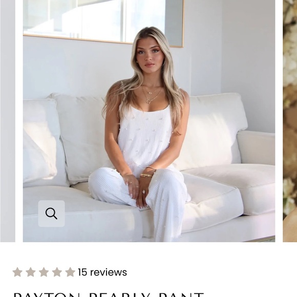 Payton Pearly Pant Bridal Set (Waverles) - Picture 4 of 5